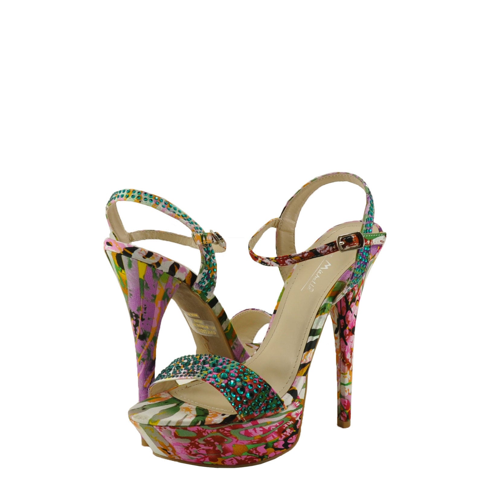 KHATIE RHINESTONE HEELS